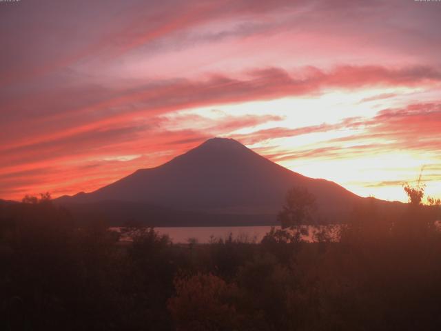 山中湖からの富士山