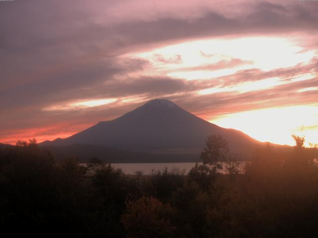 山中湖からの富士山