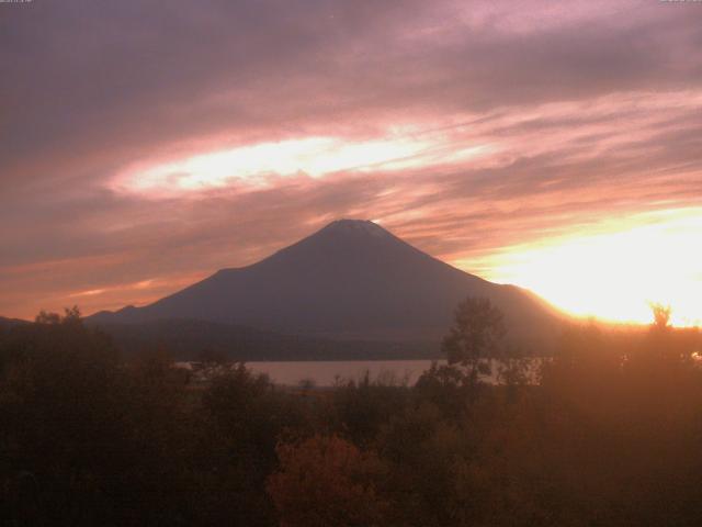 山中湖からの富士山