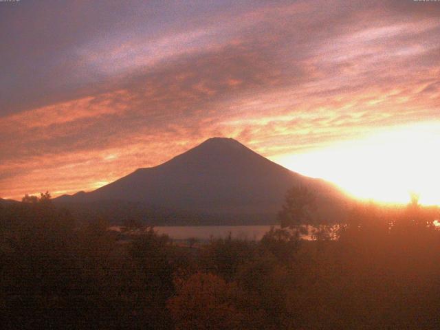 山中湖からの富士山