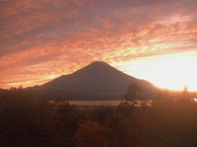 山中湖からの富士山