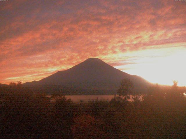 山中湖からの富士山
