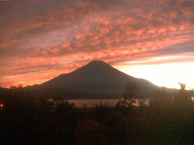 山中湖からの富士山