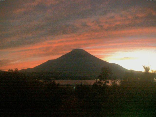 山中湖からの富士山