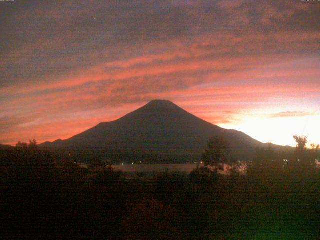 山中湖からの富士山