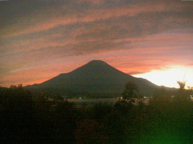 山中湖からの富士山
