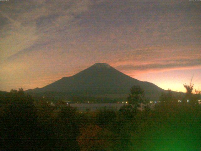 山中湖からの富士山