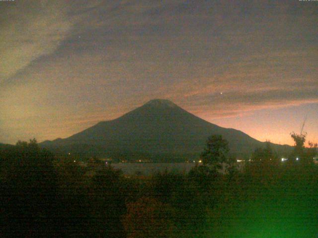 山中湖からの富士山
