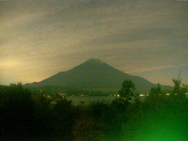 山中湖からの富士山