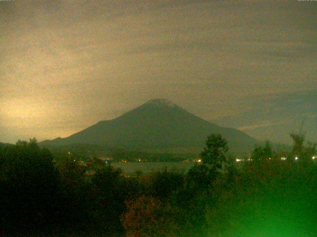 山中湖からの富士山