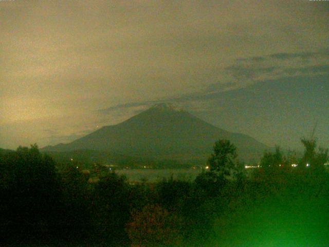 山中湖からの富士山
