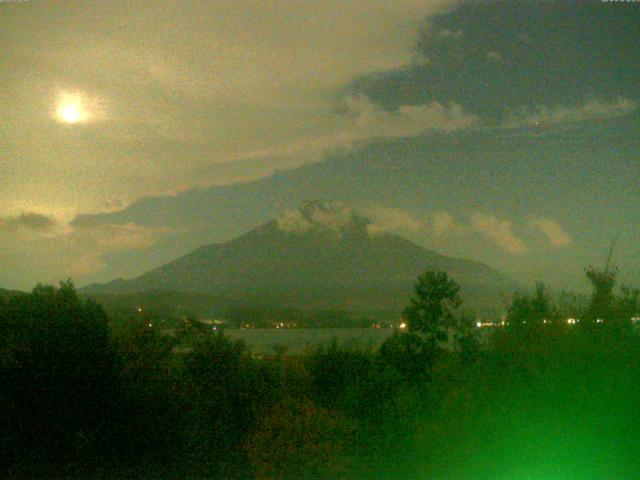 山中湖からの富士山