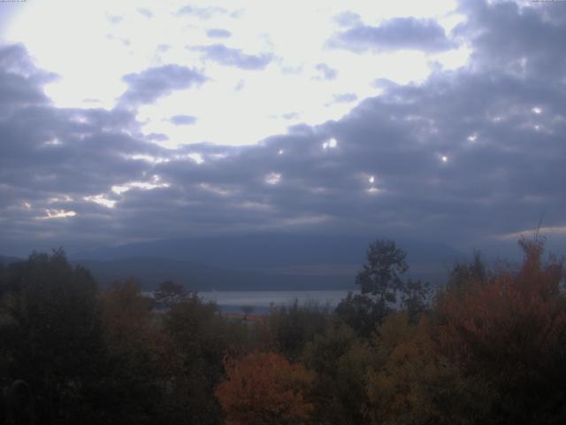 山中湖からの富士山