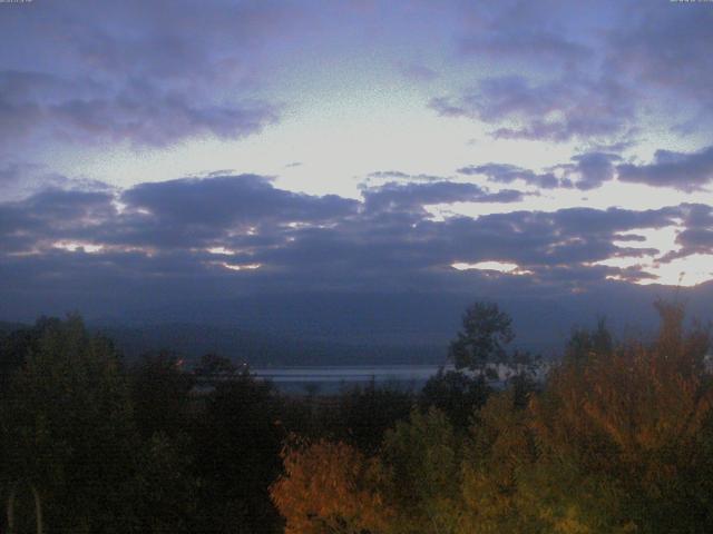 山中湖からの富士山