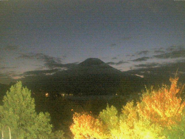 山中湖からの富士山