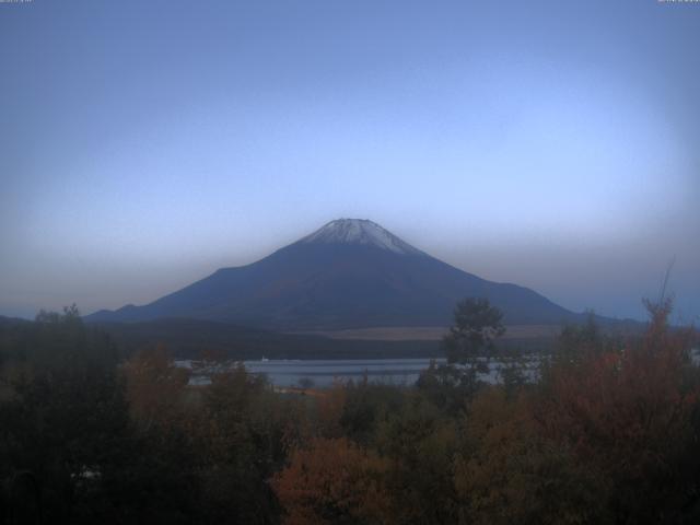山中湖からの富士山