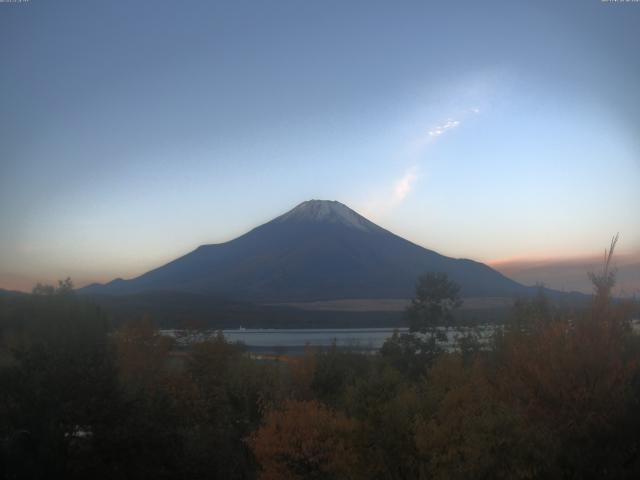 山中湖からの富士山