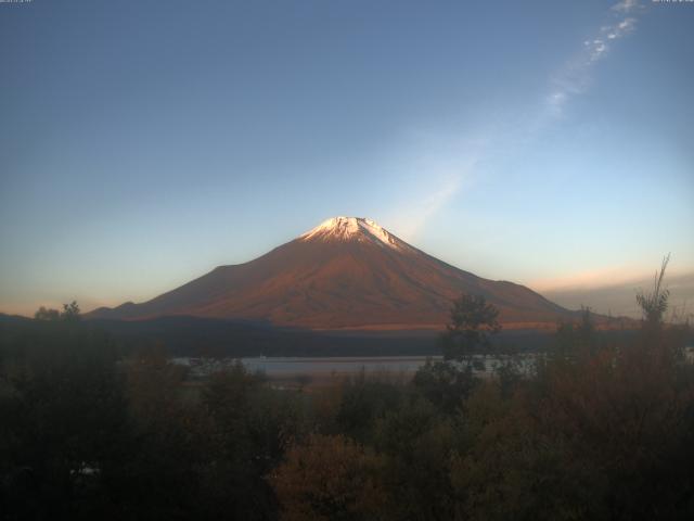山中湖からの富士山