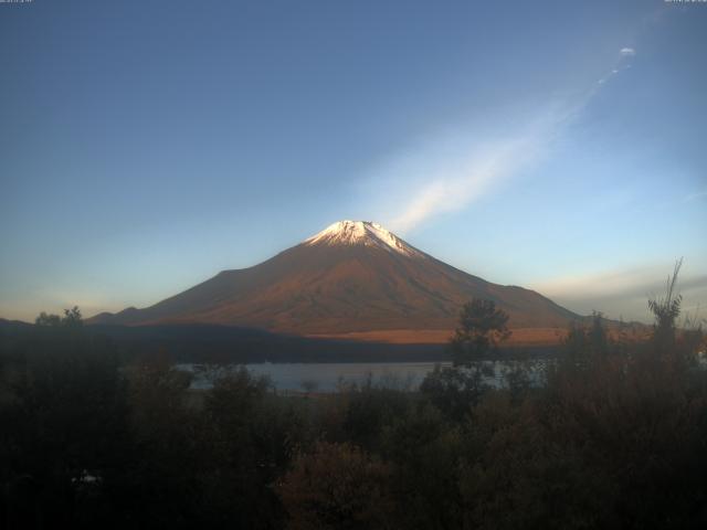 山中湖からの富士山