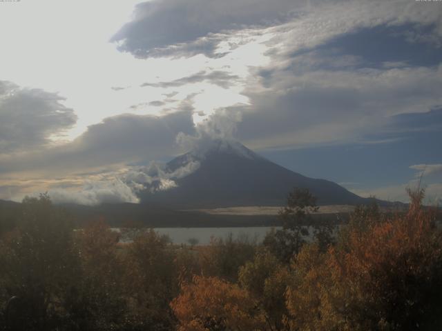山中湖からの富士山