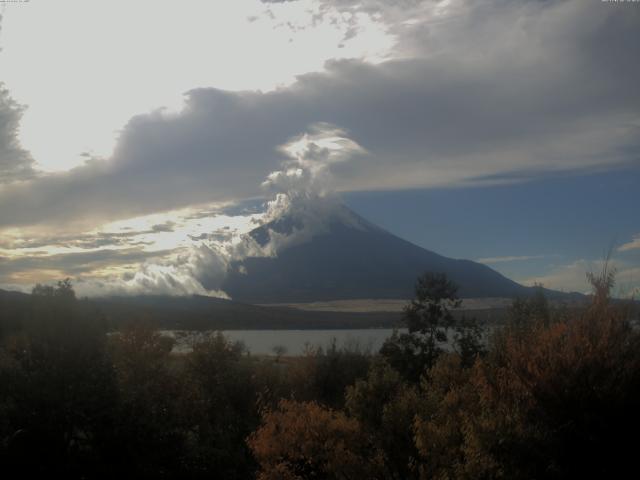 山中湖からの富士山
