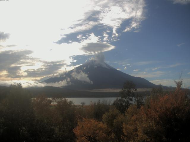 山中湖からの富士山