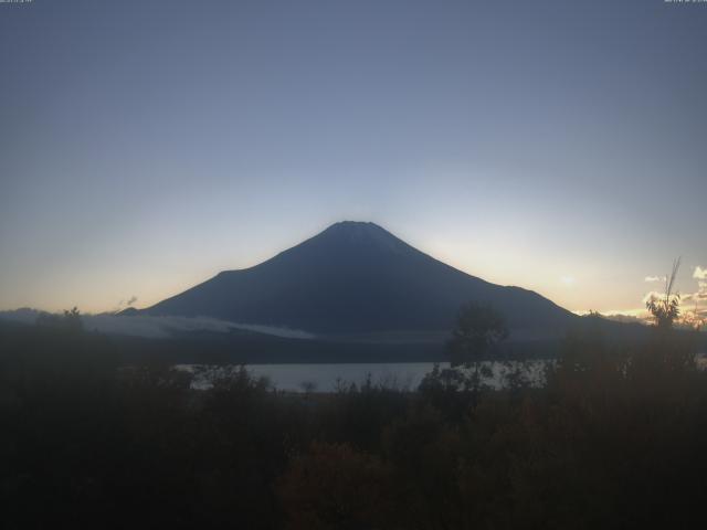 山中湖からの富士山