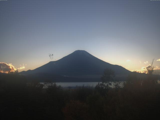 山中湖からの富士山