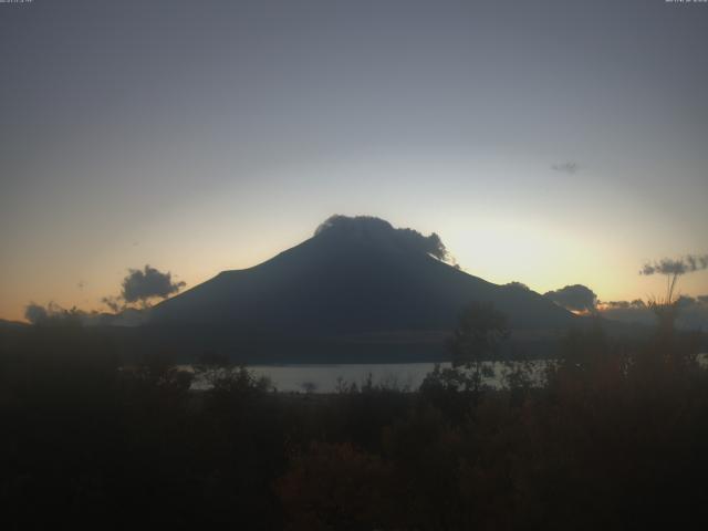 山中湖からの富士山