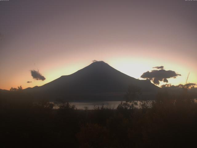 山中湖からの富士山