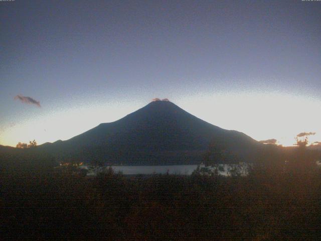 山中湖からの富士山