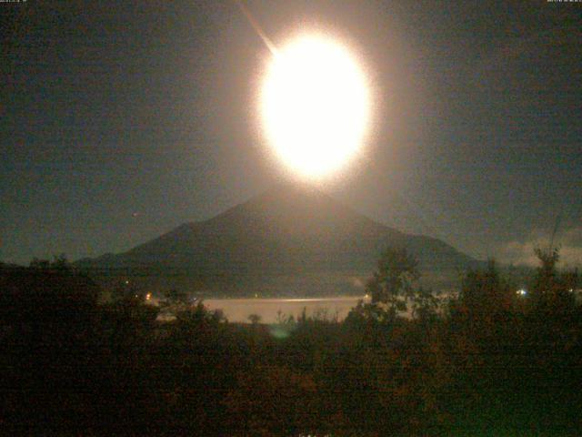 山中湖からの富士山