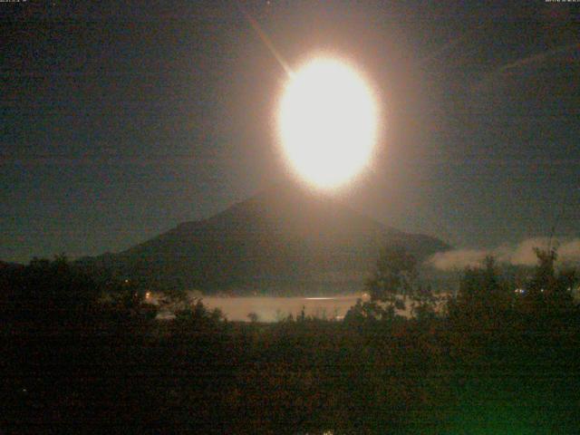 山中湖からの富士山