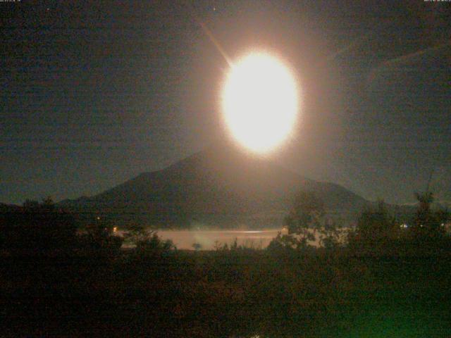 山中湖からの富士山