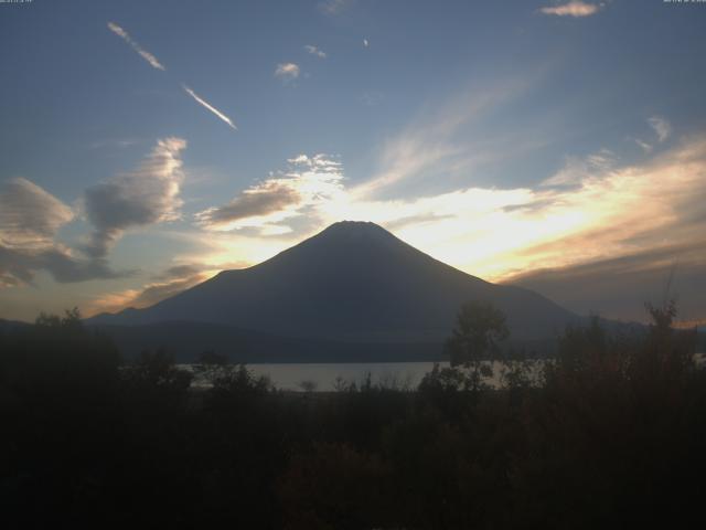 山中湖からの富士山