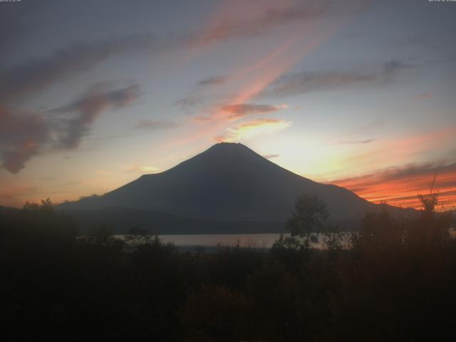 山中湖からの富士山