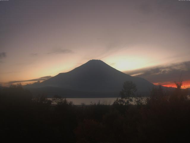 山中湖からの富士山