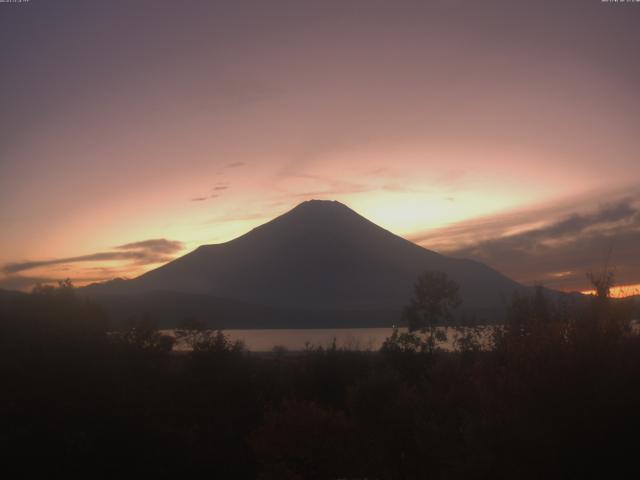 山中湖からの富士山