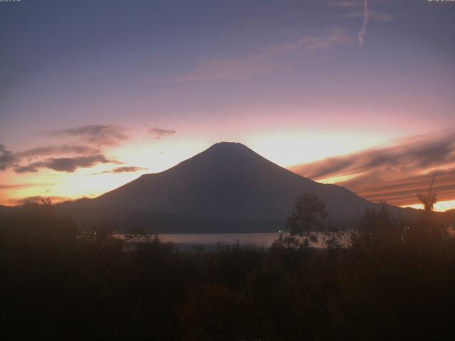 山中湖からの富士山