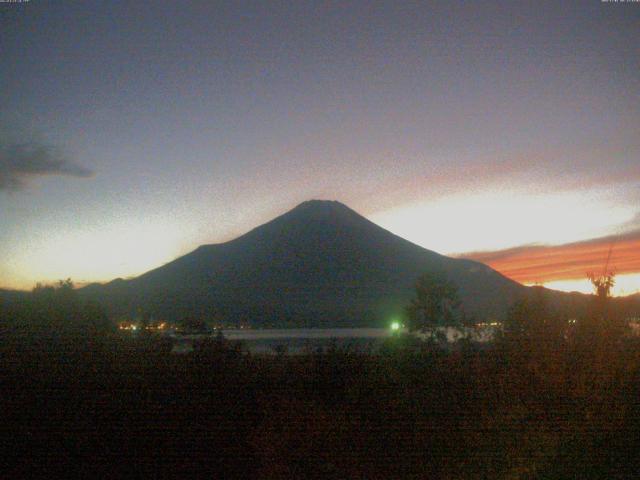 山中湖からの富士山