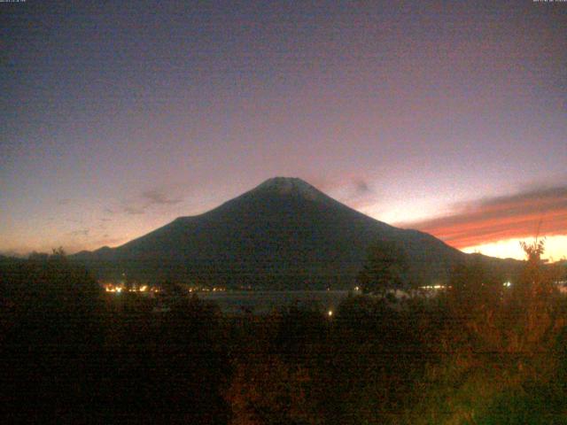 山中湖からの富士山