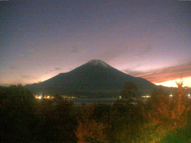 山中湖からの富士山
