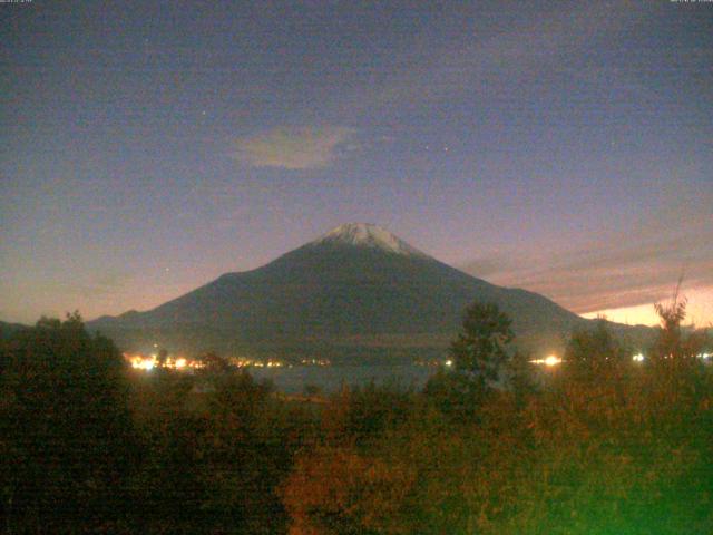 山中湖からの富士山