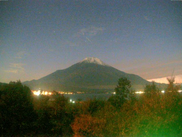 山中湖からの富士山
