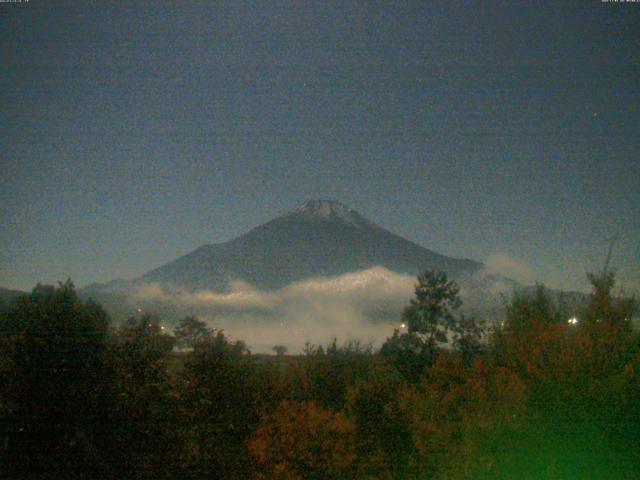 山中湖からの富士山