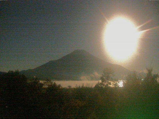 山中湖からの富士山