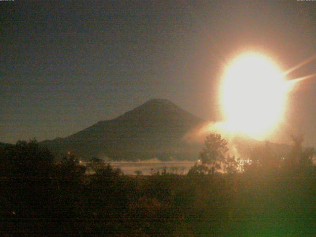 山中湖からの富士山