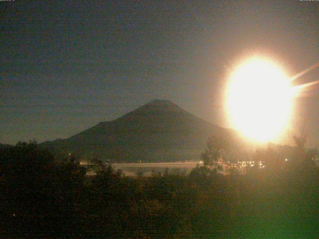 山中湖からの富士山