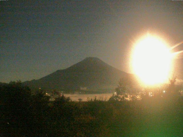 山中湖からの富士山