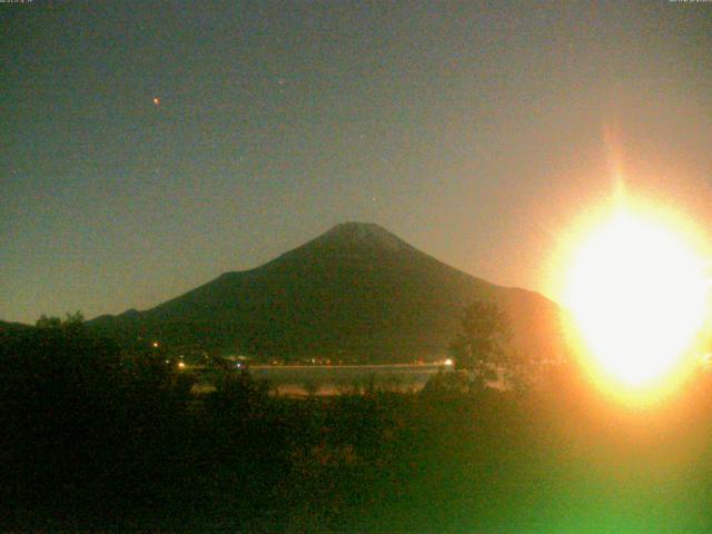 山中湖からの富士山